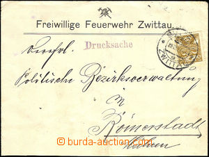 35683 - 1924 letter as printed matter with Pof.146 (10h), CDS Svitav