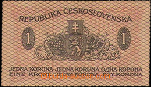 35812 - 1919 ČSR státovka 1K, kvalita N-0