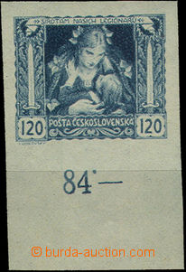35860 - 1919 trial print 120h in/at blue-black color with margin a