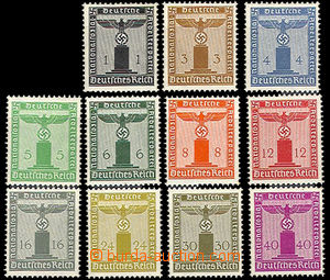 35969 - 1938 official Mi.144-54, No.150 production flaw in gum (smal