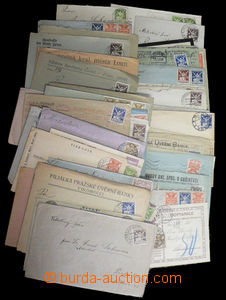 36064 - 1922-24 CZECHOSLOVAKIA 1918-39 / PIGEON-issue + issue Chainb