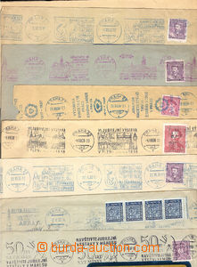 36071 - 1936-49 SLOGAN MACHINE POSTMARKS / CZECHOSLOVAKIA selection