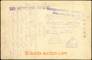 36202 - 1919 RUSSIA postcard Vladivostok sent to other member Czech