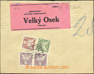 36209 - 1931 Falcon in Flight (issue), address cut square from newsp