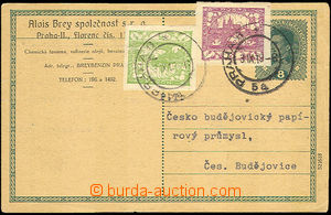 36266 - 1919 CPŘ3 with private added print Alois Brey Prague, uprat