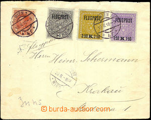36474 - 1918 Air-mail letter sent from Wien (Vienna) to Cracow, with