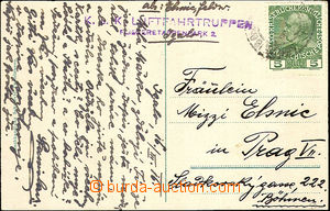 36497 - 1916 KUK LUFTFAHRTRUPPEN / FLIGERETAPPENPARK 2 violet milit