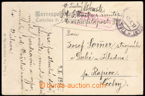 36555 - 1917 S.M.S. Viribus Unitis ZENSURIERT frame censorship mark