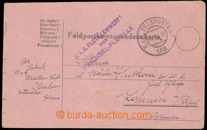 36556 - 1916 1916 VISLA - PS card; FP with violet 3line cnl. K.u.K.