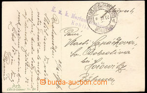 36576 - 1916 K.u.k. Marinedetachement/ Kobila, 2line violet cnl. and