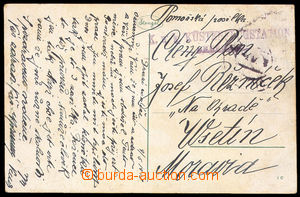 36577 - 1918 K.u.K. KÜSTENFLUGSTATION/ SEBENICO, 2line violet cnl.o