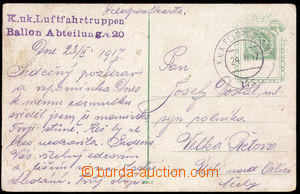 36581 - 1917 K.u.K.. Luftfahrtruppen/ Balloon Abteilung (division) N