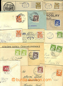 36604 - 1920-26 CZECHOSLOVAKIA 1918-39 selection of 38 pcs of entir