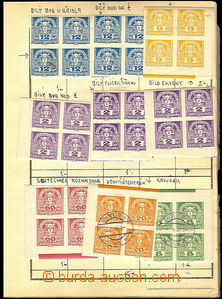 36636 - 1900-22 AUSTRIA starší výběrový sešit s vylepenými z
