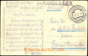 36666 - 1918 Etappenpostamt San Daniele del Friuli 27.V.19, nice pos
