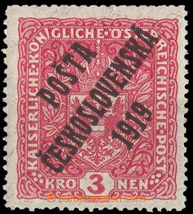 36672 - Pof.49b/II., žilkovaný papír, horní strana nižší zou