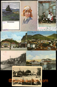 36691 - 1910-35 postcard selection of 55 pcs of Ppc mainly topograp
