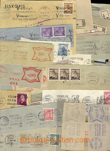 36759 - 1939-47 FRANKOTYPES BOHEMIA-MORAVIA selection of cut-square