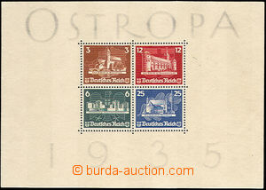 36788 - 1935 1935 Mi.576/579, Block 3 OSTROPA 1935, brownish paper w
