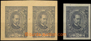 36792 - 1920 trial print 500h in gray color, pair on/for browny ordi