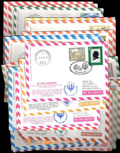 36834 - 1988-95 AEROPHILATELY Austria selection of 46 pcs of cards