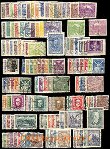 36940 - 1918-60 ČSR I + II., collection of used stamps, mostly comp