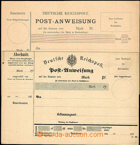 36951 - 1870/80 comp. 5 pcs of Un postal orders (C90), any other one