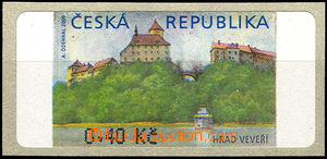 37021 - 2000 Pof.AT1 Veveří (castle), 0,40CZK without *, variant I