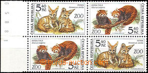 37076 - 2001 Pof.St300-1 Ochrana přírody, block of four with left