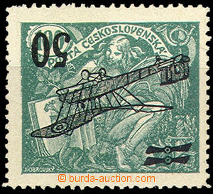 37138 - 1922 1922 II.issue Pof.L4P, invertedoverprimt!, very small h