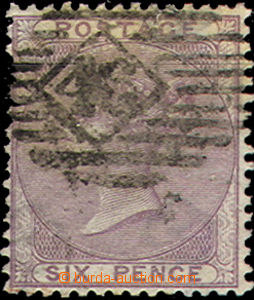 37185 - 1856 Mi.14a, numeral linear postmark 46, oily color, překry