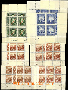 37265 - 1939-40 Alb.23, 46 + 18 Hlinka, Palace, Tatra comp. of 2 m