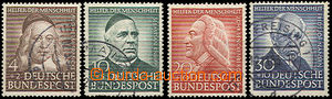 37335 - 1953 Mi.173-176, Humanitarian Relief Fund, clear postmark, p