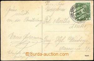 37367 - 1913 Chomutov fairground Country exhibition, color, Us Ppc w