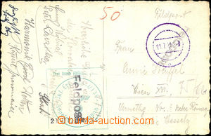 37392 - 1941 postcard Bratislava sent as FP, violet CDS 11.7.41, sup