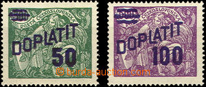 37465 - 1926 Pof.DL45B, DL47B, Postage Due - overprint issue Agricul