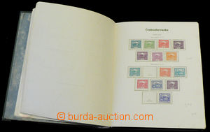 37466 - 1918-39 1918-39 ČSR I. incomplete collection on album pages