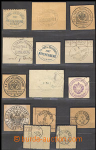 37715 - 1880?/18 INTERESTING THINGS OF POSTAL SERVICE Liberec - Rei