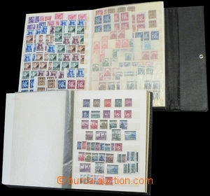37750 - 1939-45 BOHEMIA-MORAVIA business supply of stamps in 2 stoc