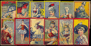 37880 - 1900 Sušice factory Bernard Fürth, picture set, size 1/2,