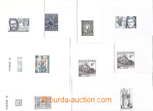 37927 - 1993-2000 SLOVAKIA selection of 27 pcs of various black-pri