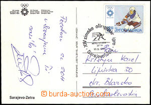 37931 - 1984 OLYMPIC GAMES Winter Olympic Games Sarajevo 84, postcar