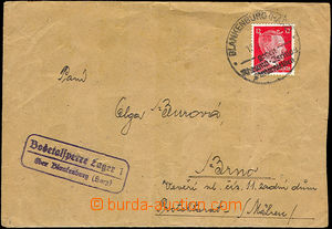 37936 - 1943 Work Camp Bodetalsperre Lager (camp) 1, special postmar