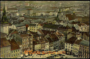 38015 - 1908 Brno, Vegetable square, view from tower Peter's, Us, bu