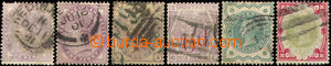 38123 - 1881-1900 comp. 6 pcs of stamp. Mi.65 I. + II., 71-72, 100-1