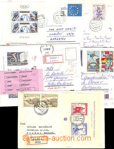38185 - 1952-92 comp. 6 pcs of letters with Pof.A691/2, 2369A, A2434
