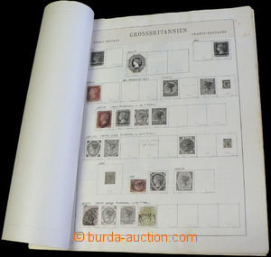 38211 - 1858-1937 GREAT BRITAIN small collection on/for several unb