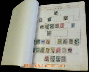 38213 - 1865-1938 BELGIUM incomplete collection on free album sheet