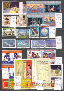 38225 - 1950-90 TICHOMOŘÍ - FIJI, NAURU, NORFOLK, PALAU, PAPUA NEW