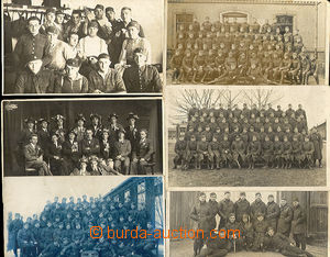 40032 - 1930? 7ks fotografií vojáků čsl. armády, většinou sku